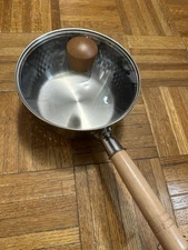 Stainless Steel Saucepan 1.2 Quart Yukihira Sauce Pan with Lid