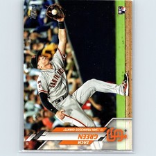 2020 Topps Update Zach Green Rookie #U-197 San Francisco Giants