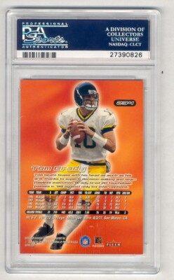 TOM BRADY 2000 FLEER ULTRA #234 ROOKIE RC PSA 7 NM | eBay