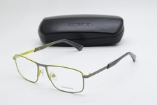 NEW DIESEL DL 5351 009 GREY YELLOW AUTHENTIC FRAMES EYEGLASSES W/CASE 55-16