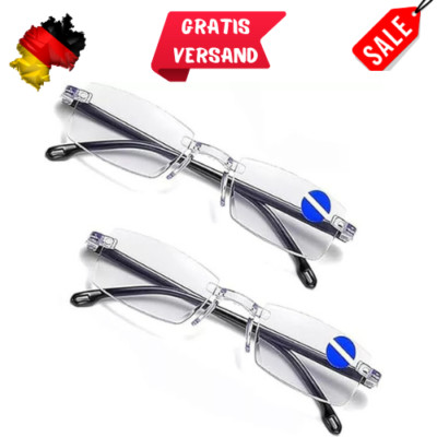 LETTERASHQP Autozoom Brille Automatische Lesebrille Autozoom Brille Presbyopie E
