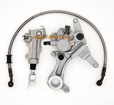 Rear Brake Caliper Master Cylinder & Hose Assembly for Kawasaki KX250F 2004-2018