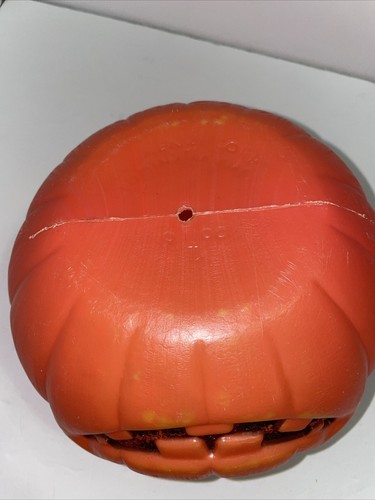 Secchio caramelle vintage AJ Renzi Halloween Blow Stampo Plastica Zucca Jack O Lanterna - Foto 5 di 10