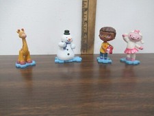 Disney lot of 4 figures/Cake toppers Doc McStuffins