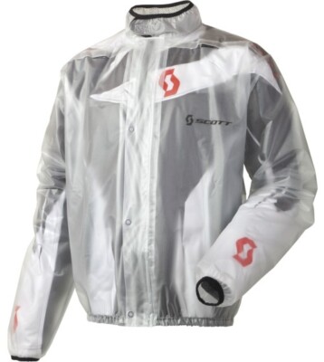 SCOTT Regenjacke, Transparent, L