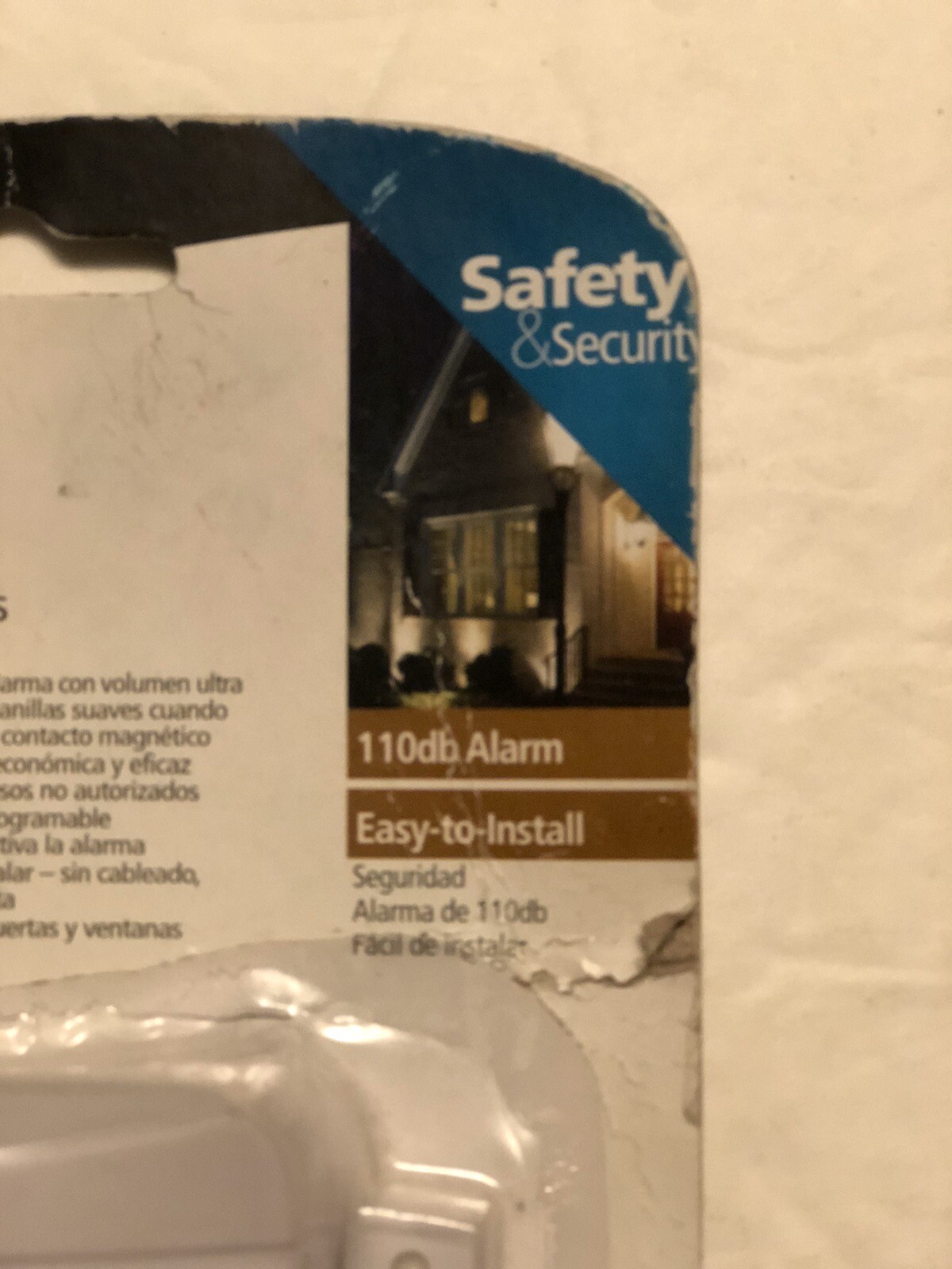 Westek Door Alarm SEC400 Magnetic With Programmable Keypad Wireless White @f