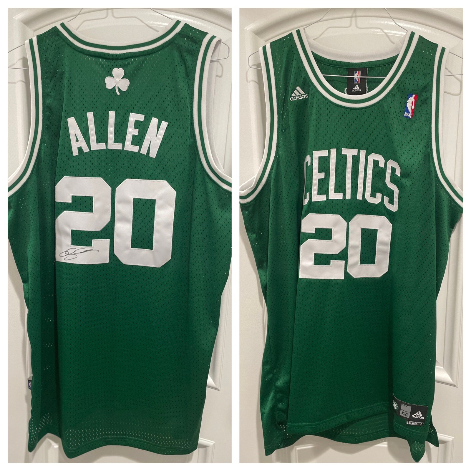 Ray Allen Autographed Signed Boston Celtics Swingman Jersey (BAS LOA) 