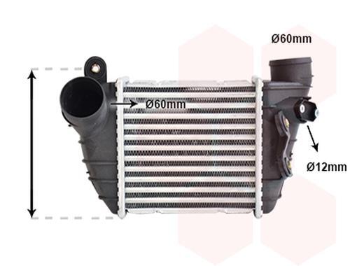 LadeluftküHler LuftgeküHlt Aluminium Passend FüR Audi TT 8N3 Roadster 8N9-image