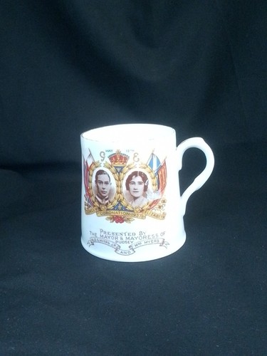 Royal Coronation, Cup 1937, George 6th, Wellington China - Picture 2 of 10