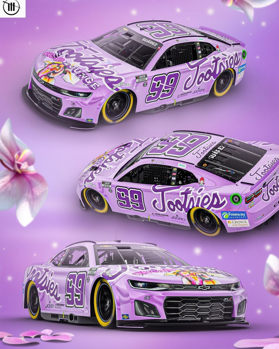 Daniel Suarez 2024 NASCAR Tootsies 8