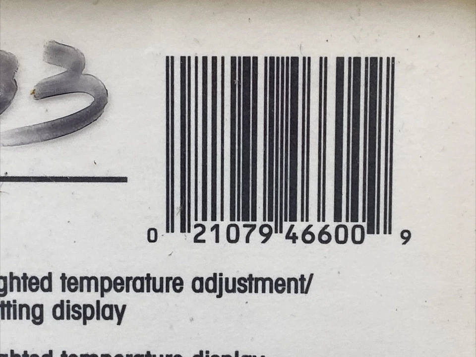 Lux Light TL600 Analog Heating Thermostat Lights at Night NOS - Image 3 of 4