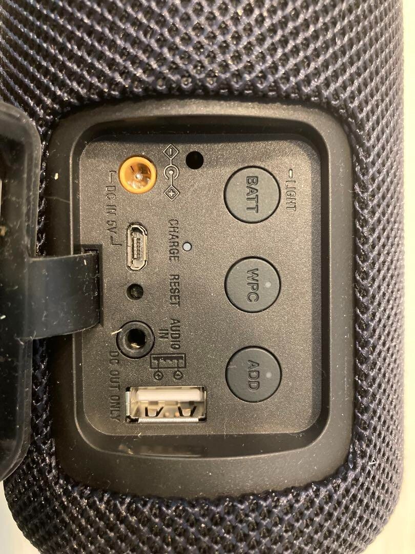 Sony Srs USB Ladekabel Passend Für -XB13, SRS-XB23, SRS-XB33, SRS-XB43 Bluetooth Lautsprecher Typ-C 1m Daten Kabel OTB Mit Mungoo Displayputztuch Sony Soundbox