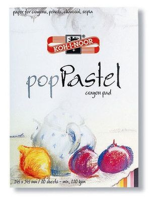 Папка для рисования pop aquarell, A4 10лист 250г/м2 (8593539127802)