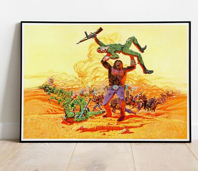 Schlacht um den Planet der Affen Repro Filmposter 36''x24'' /#2