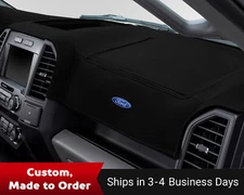 Covercraft LTD. Edition Custom Dash Cover with OLP Ford Blue Oval Logo for Ford