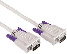HAMA Cavo monitor VGA HDD 15 pin M/HDD 15 pin M, 3 metri, grigio, 1 stella