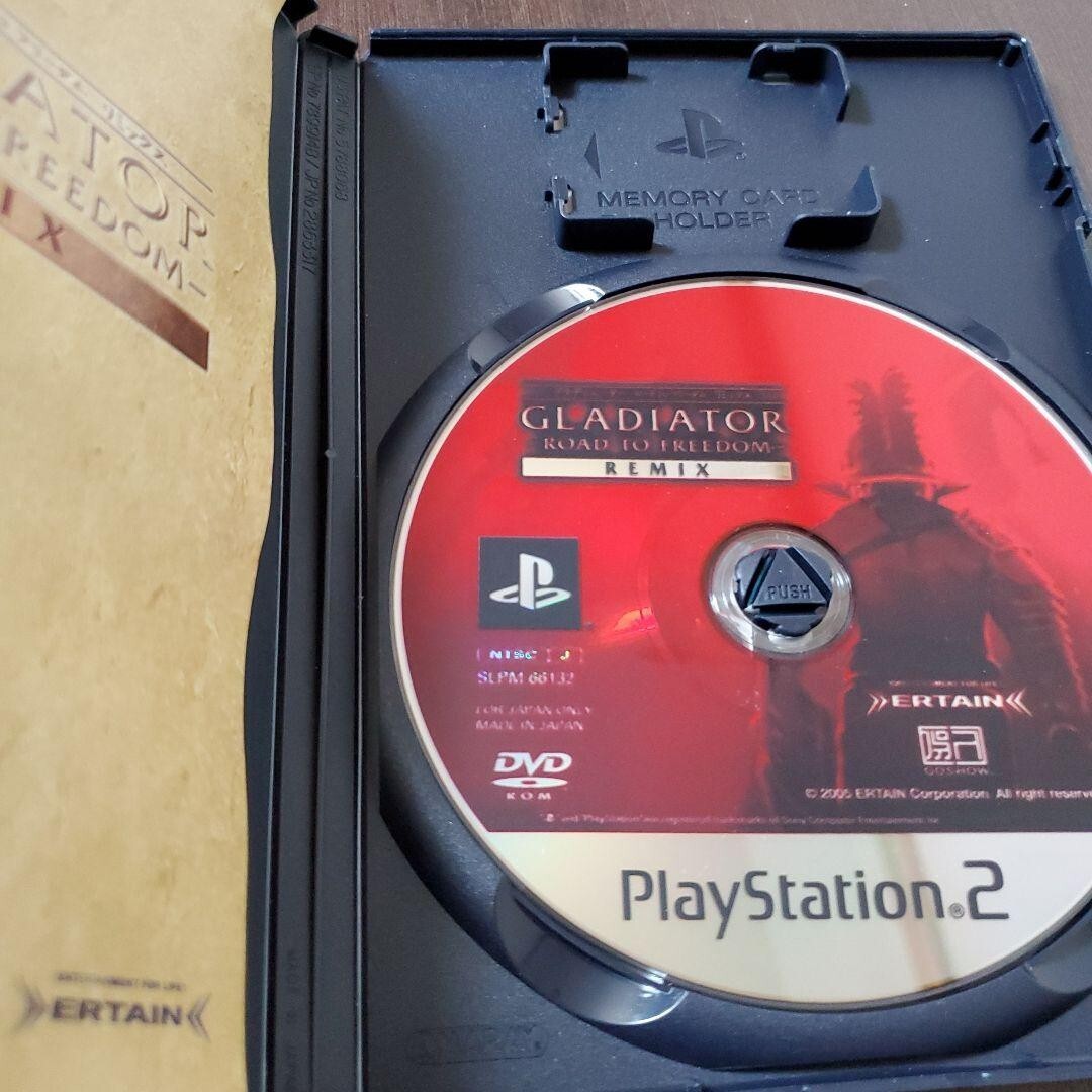 PS2 PlayStation 2 GLADIATOR ROAD TO FREEDOM REMIX(language