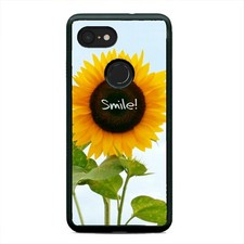 Smile Sunflower Garden Yellow Flowers Case Cover For Google Pixel 3 3XL 2XL
