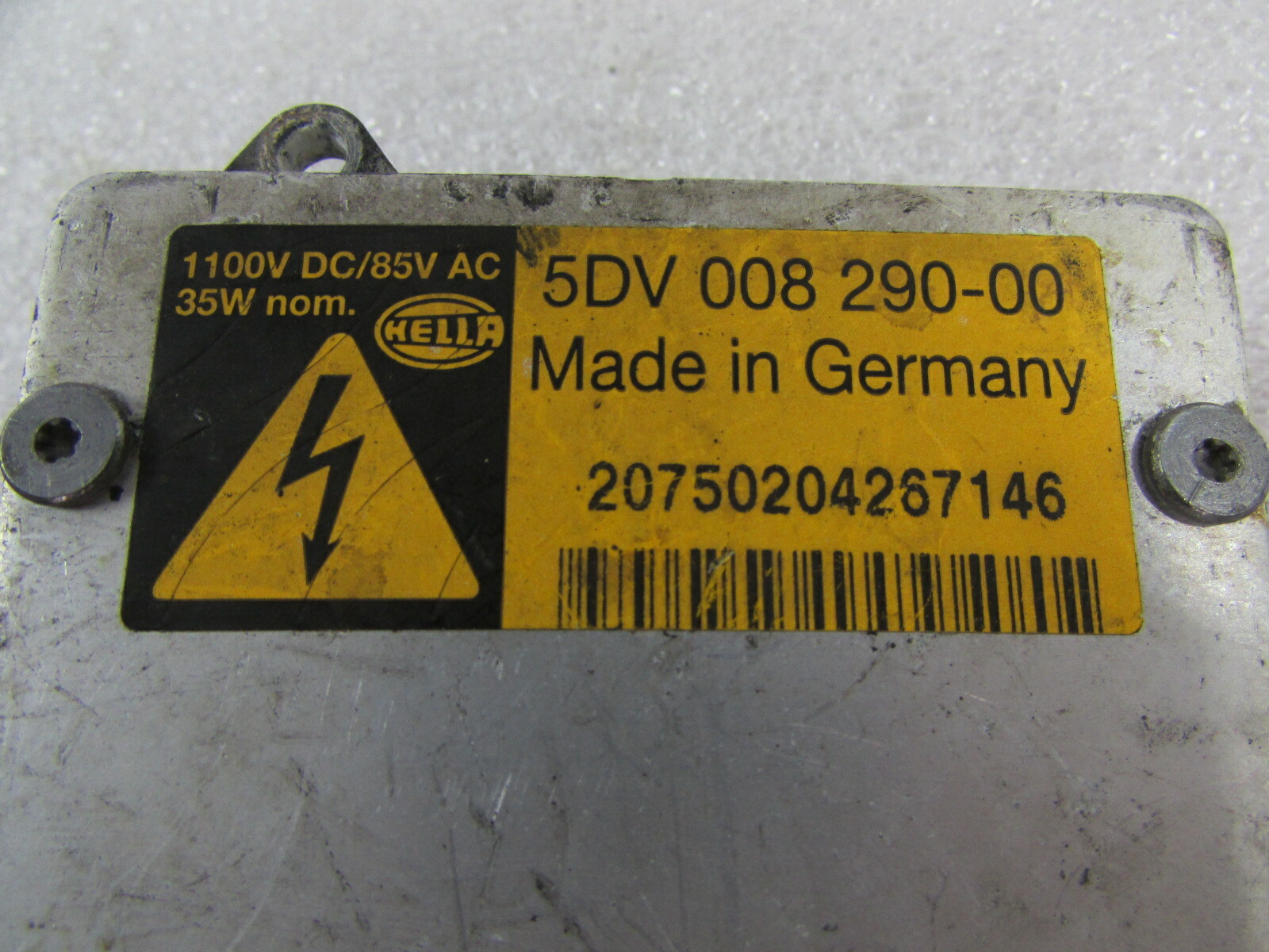 Maserati Quattroporte, Headlamp/Headlight Control Module, Used, P/N 980139011