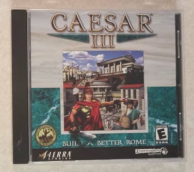 Caesar III 3 Build A Better Rome Windows 95/98