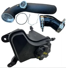 Charge Pipe & 335d Coolant Tank for Relocated Intakes 07-13 N54 N55 1M 135i 335i