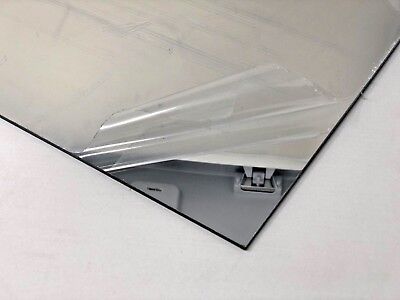 1/4-Thick 12 x 12 - Plexiglass Acrylic Mirror Sheet - Clear