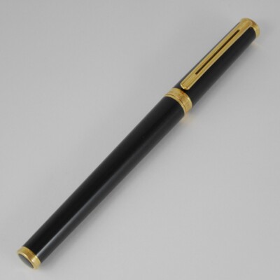 Montblanc Noblesse Oblige Black GT Rollerball Pen (used)(Blue Ink