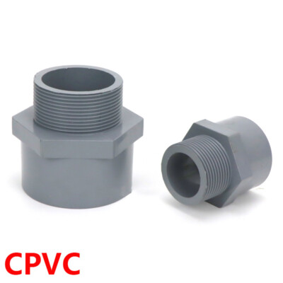 CPVC Male Thread Direct MaleThread Direct Bonding Chemical Pipe Fitting All size