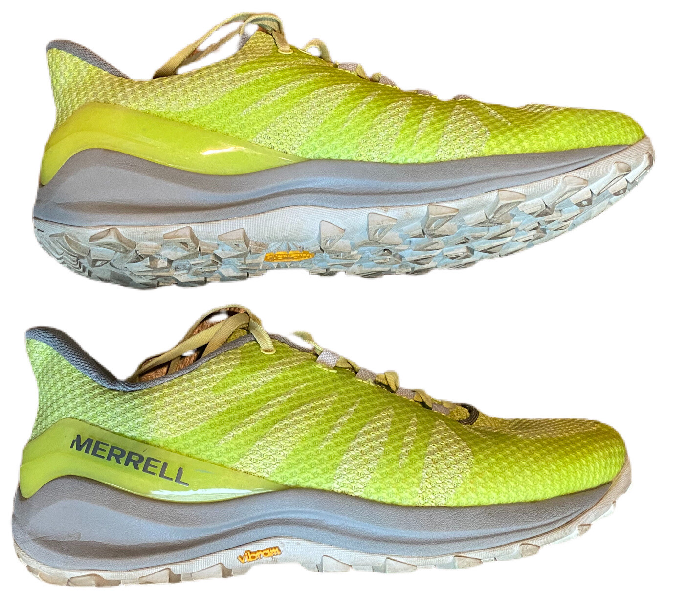 Merrell Momentous Trail Running Sneaker Burrito Tongue Verde Lime Donna US 9