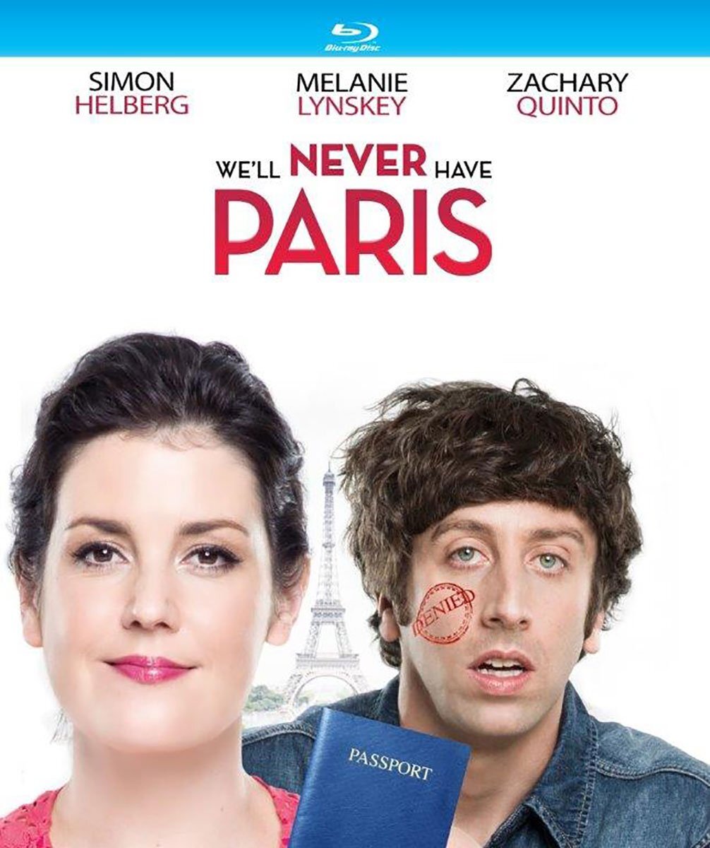 We'll Never Have Paris (Blu-ray) Melanie Lynskey Simon Helberg