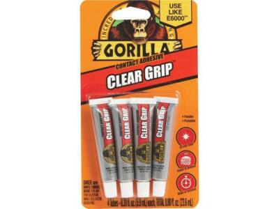 Gorilla Industrial Strength Permanent Bond Adhesive Glue 4 Pack Factory Order