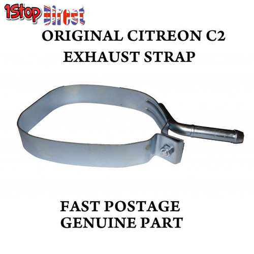 CITREON C2 SILENCER EXHAUST REAR BACK BOX BRACKET STRAP BAND HANGER