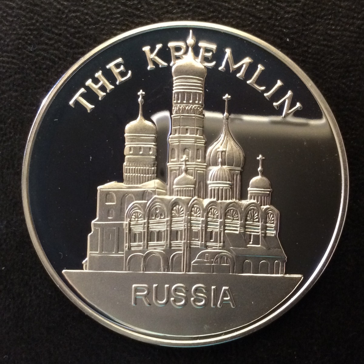 1972 The Kremlin Russia Franklin Mint Wonders of Mankind Silver