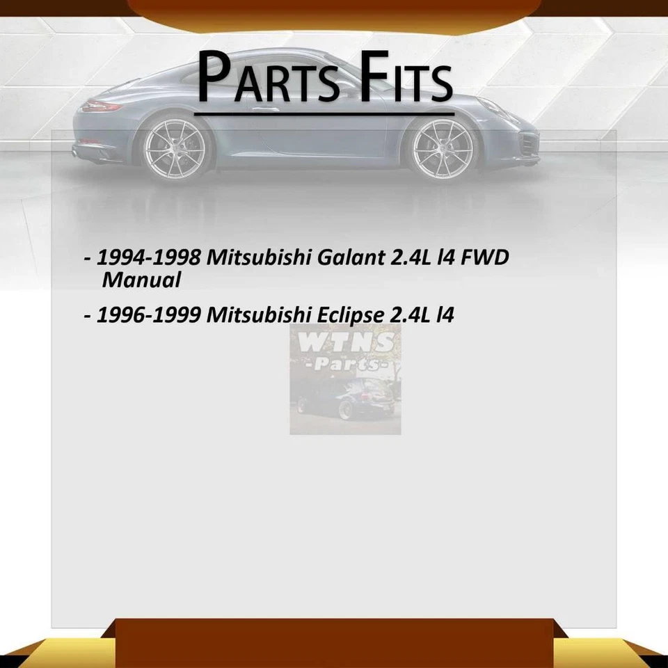 2x eje delantero CV para Mitsubishi Galant 2,4 L tracción delantera 1994-1998 TrakMotive Foto 2 de 4
