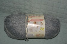 Bernat Softee Baby Flannel Gray 5 Oz Yarn Knit Crochet Craft Fast Shipping
