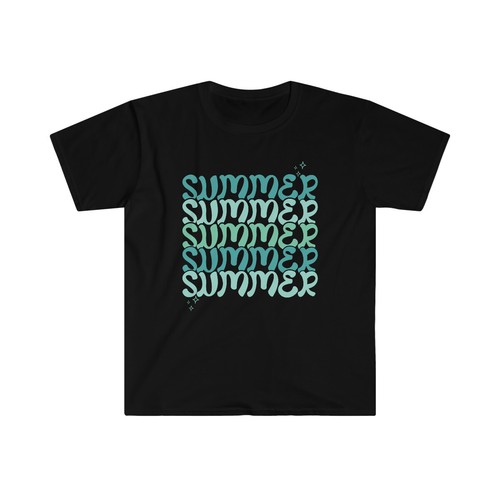 Summer Retro T Shirt Beach Summer Vacation Hiking Camping Women Graphic Tee S-3X - Picture 9 of 12