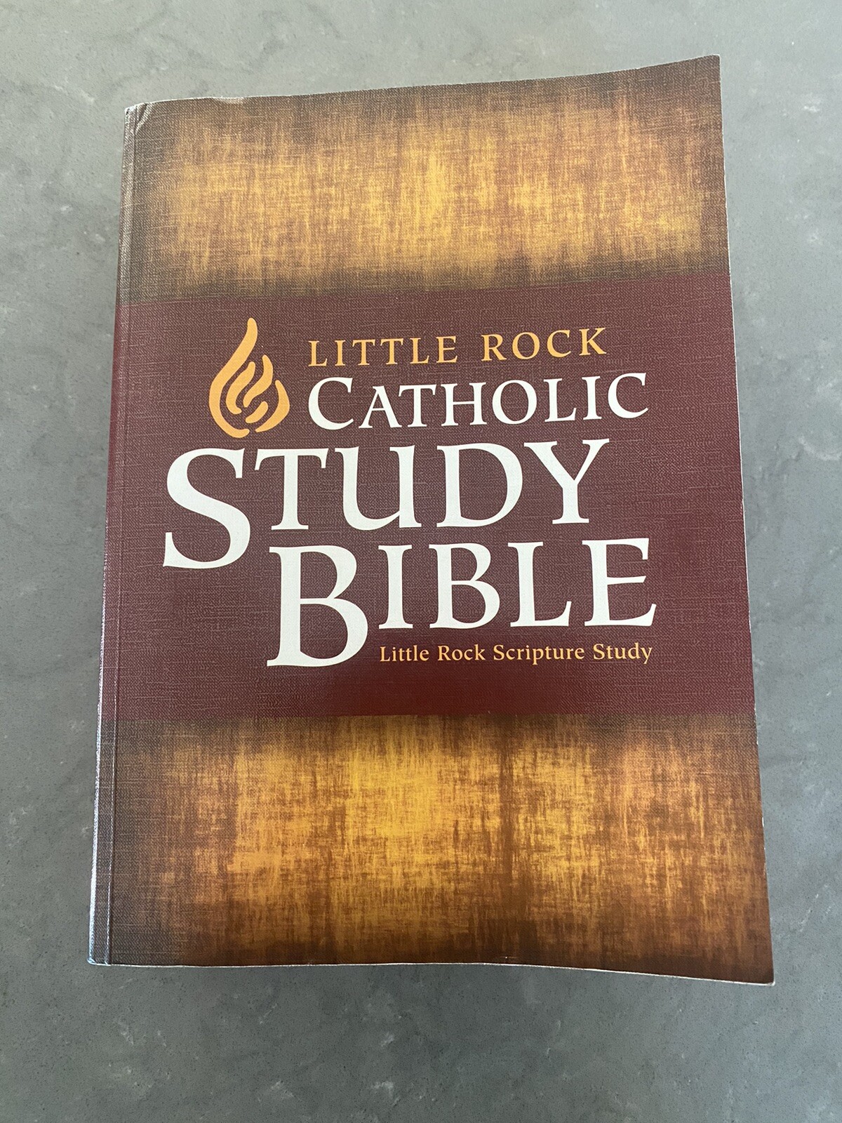 Little Rock Catholic Study Bible Paperback Little Rock Scripture Study