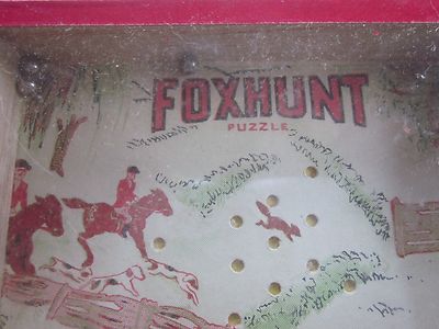 vintage FOXHUNT PuzzleThe RJ Series Popular Puzzles Journet London