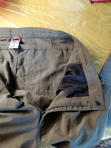The North Face Olive Color Men's Hiking Short Pants W 38 Inseam 8 - Picture 12 of 12