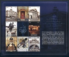 Peru Scott #1568 MNH S/S 1st Peruvian Congress CV$21+ 459817