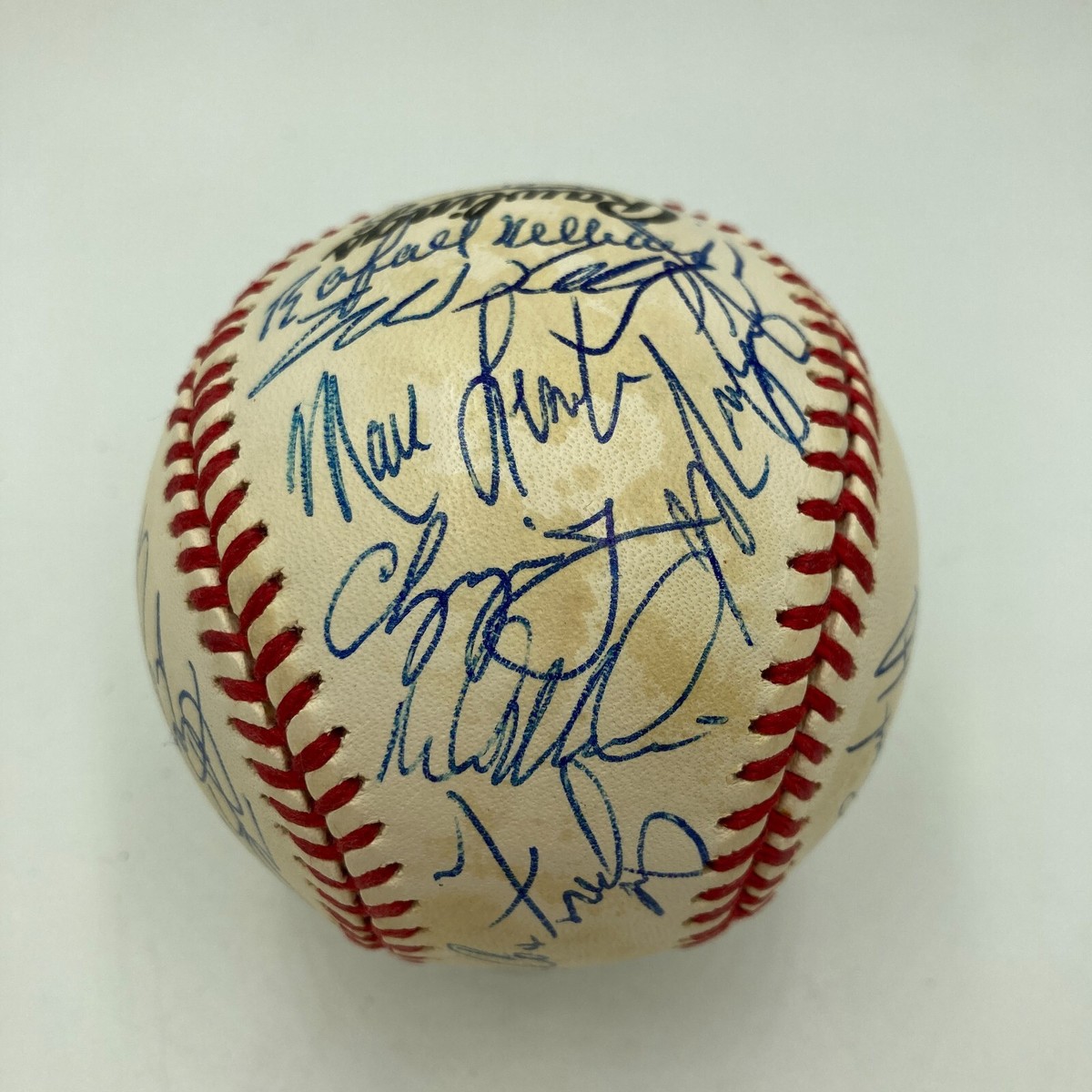 1995 Atlanta Braves World Series Champs Team Signed National