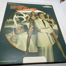  CED Videodisc - James Bond The Man with the Golden Gun Roger Moore