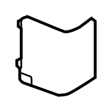 Genuine OEM Driver Left Kick Panel Trim Cap For BMW 51437147541