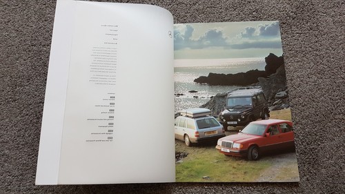 MERCEDES BENZ ACCESSORIES SALES BROCHURE 1987 1988 - Picture 2 of 3