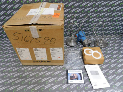 NEW Rosemount 3051CD2A22A1AS2B4I5M5 Pressure Transmitter Max. WP 275 PSI 19 bar