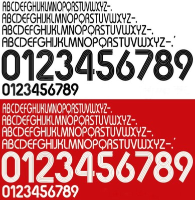 Name&Number Set For Germany World Cup 2006 National Home/Away Football Soccer
