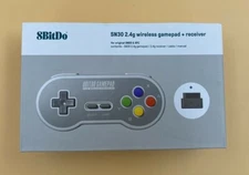 8Bitdo Sn30 2.4G Wireless Gamepad for Original SNES/SFC SF Edition | NEW