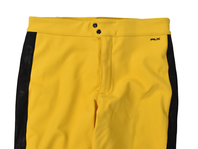 Women's Polo Ralph Lauren RLX Yellow Softshell Stretch Ski Snow