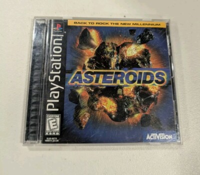 Asteroids PS1 (Sony PlayStation 1, 1998) Complete W/ Manual