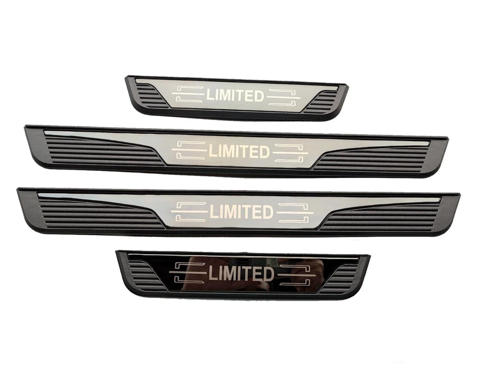 Para Chrysler Pacifica 2025 Accesorios Cubierta de umbral de puerta de coche Protector de placa de desgaste Foto 2 de 4